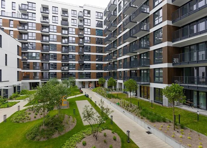 Cozy Apartments Domaniewska with Gym&Sauna in Mokotów by Noclegi Renters Warszawa